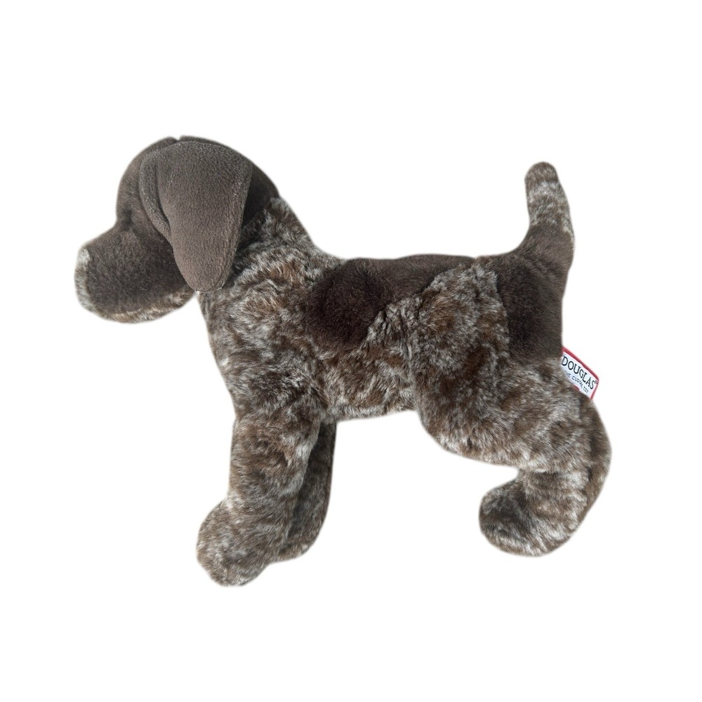 Douglas Wolfgang German Pointer Dog Realistic Soft 14" Plush Stuffed Animal EUC